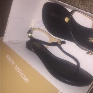Michael Kors Leather Sandals